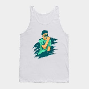 The Singer Monster Tank Top